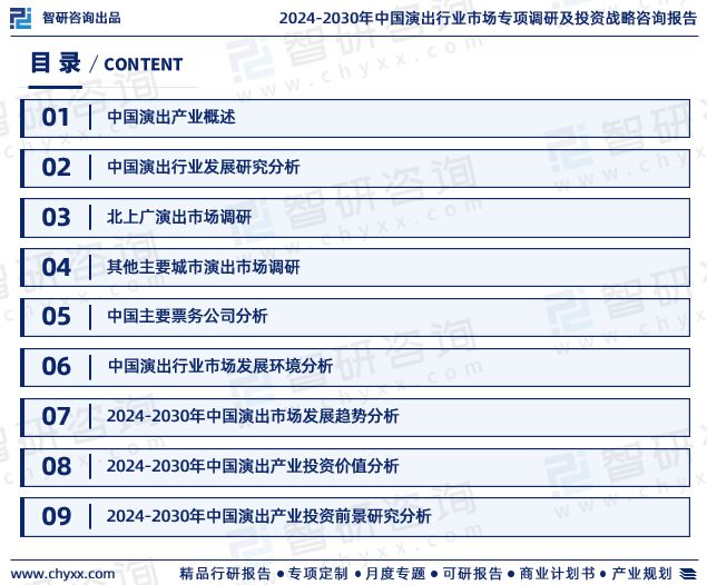 2024年中国演出行业现状及未来发展趋势研究报告(智研咨询发布)(图2) 2024年中国演出行业现状及未来发展趋势研究报告(智研咨询发布)(图2)